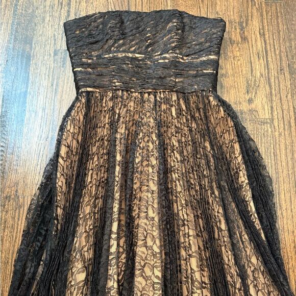 Badgley Mischka Strapless Dress - Picture 1 of 5
